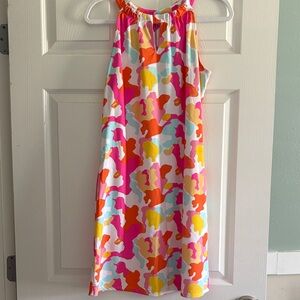 NWOT Jude Connally halter dress in pink camo